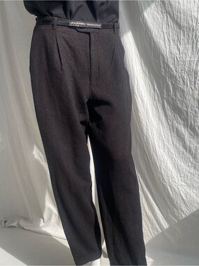 Vintage Givenchy Wool Pleated Men’s Trousers Unisex